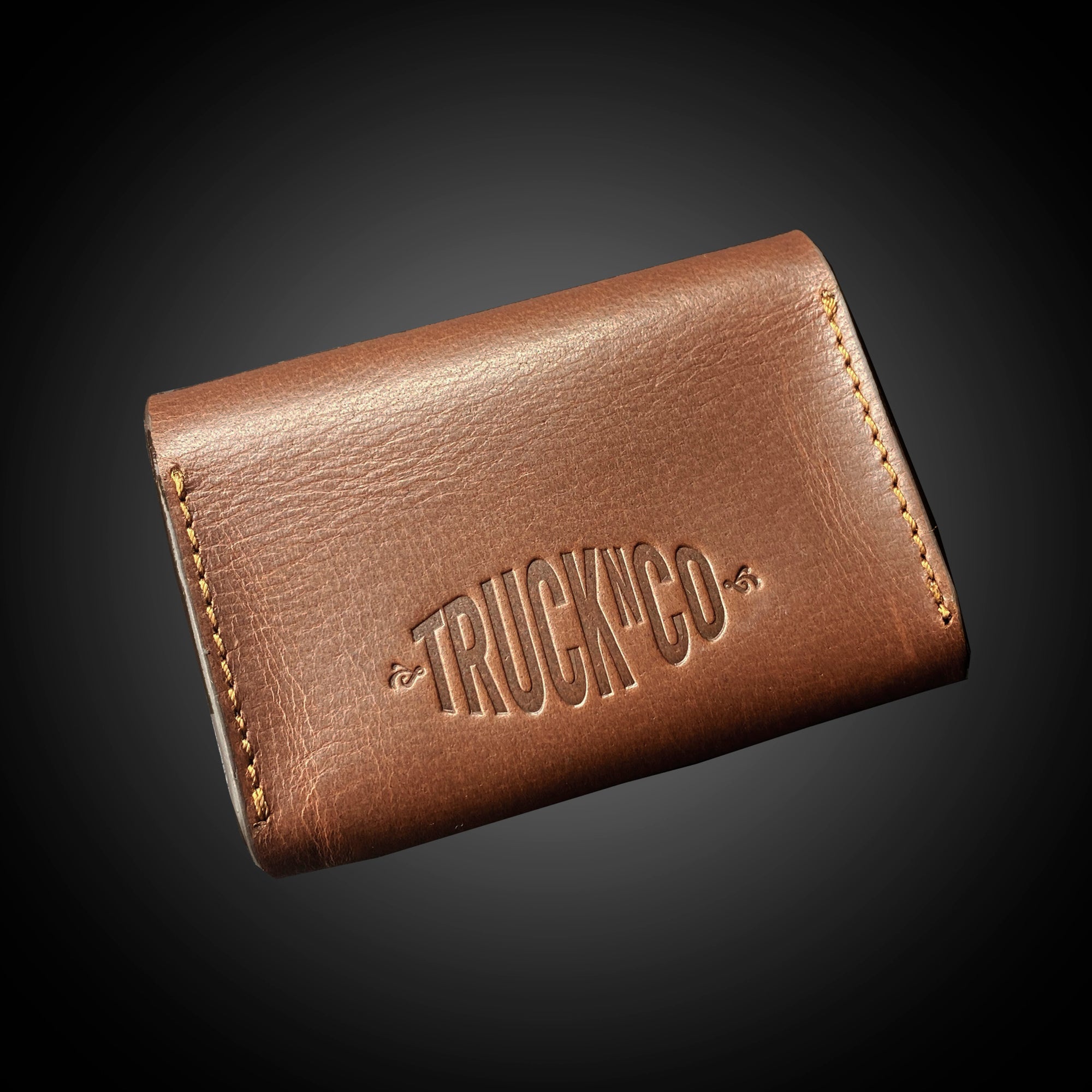 Trucknco Leather business card case